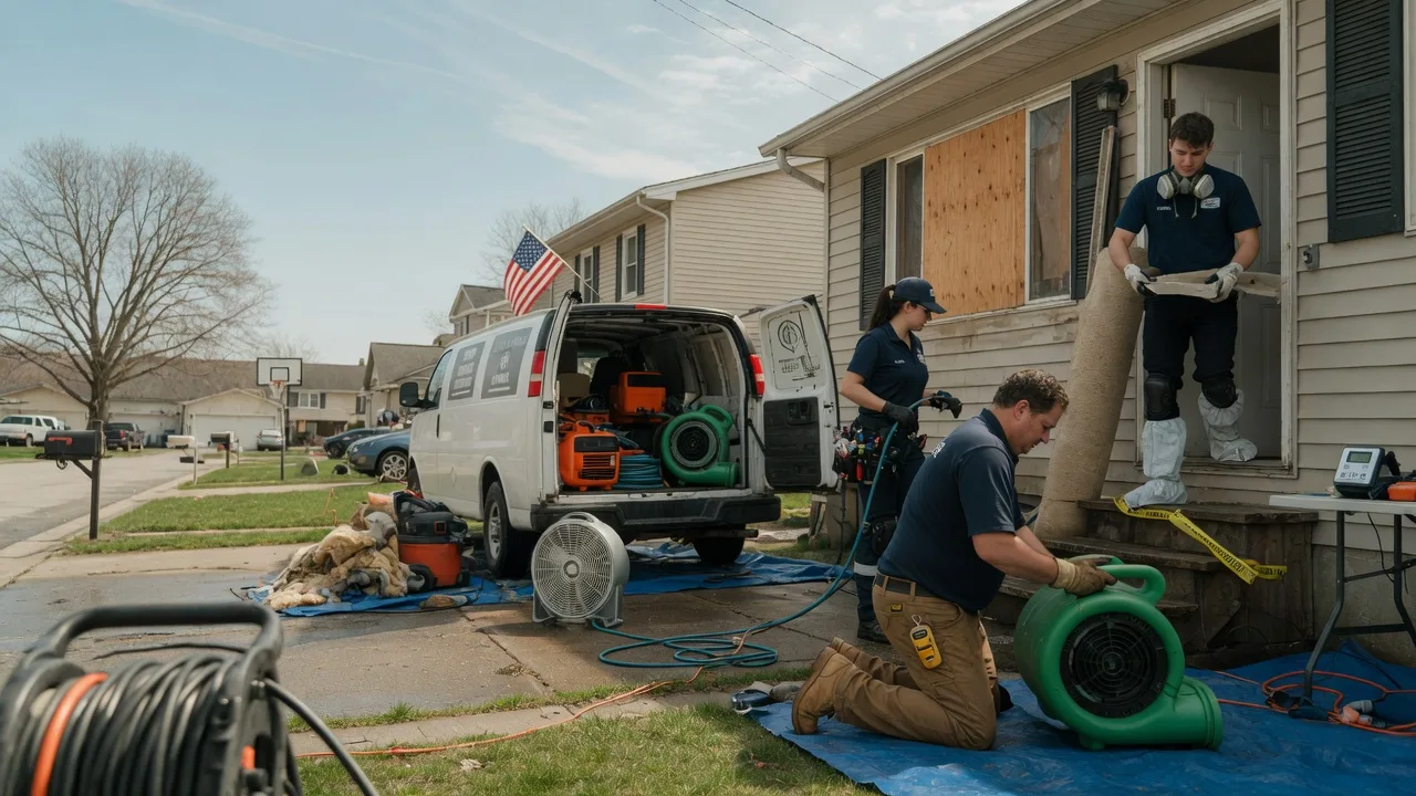 Water Damage Restoration in Home, KS near me